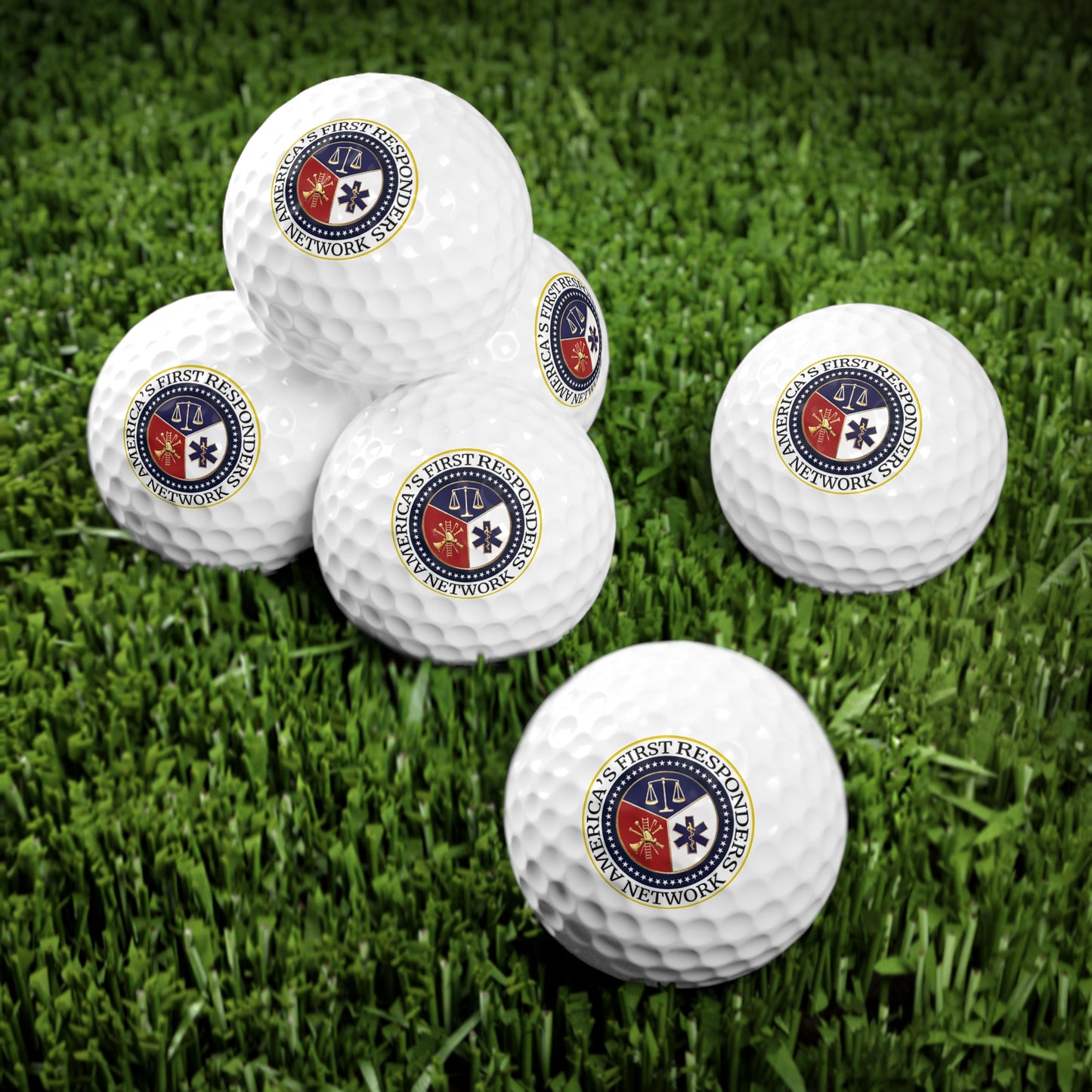 America's First Responders Golf Balls - Set of 6
