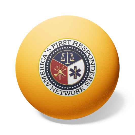 Patriotic Ping Pong Balls - Set of 6
